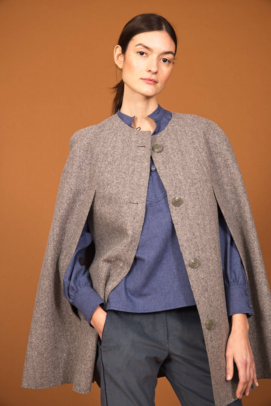 Coat ISAÏ Grey