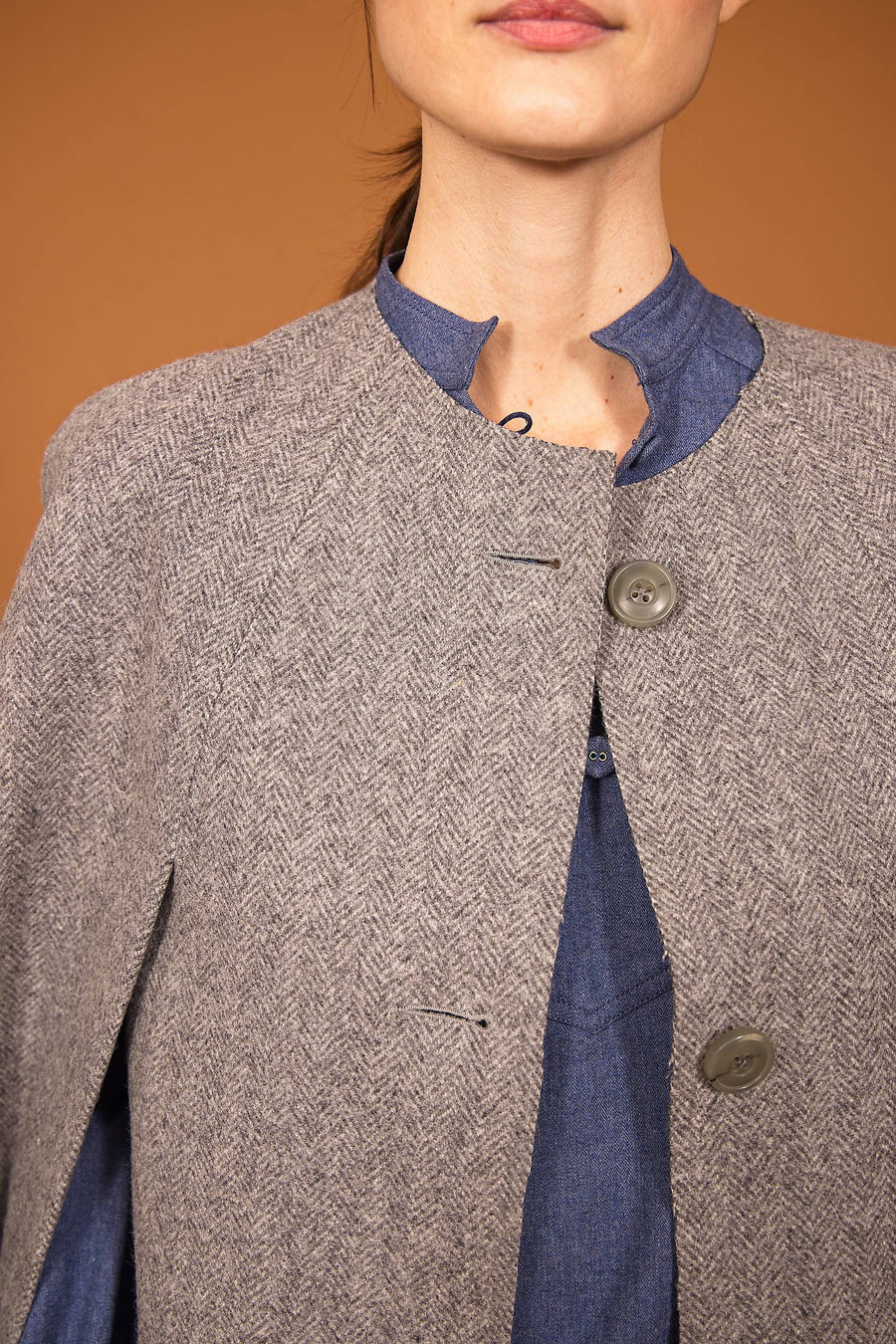 Coat ISAÏ Grey